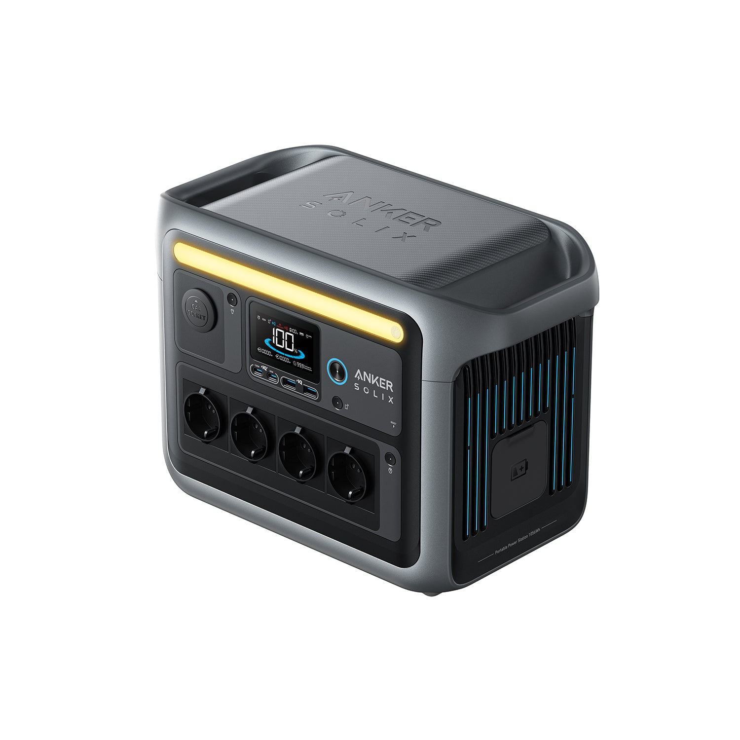 Anker SOLIX 1800Watt Transportabel strømstation 1056Wh