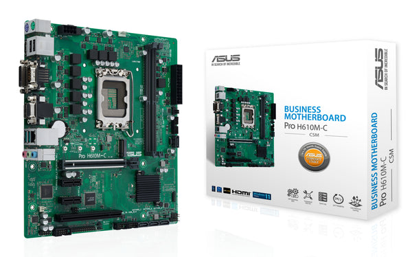 ASUS Pro H610M-C-CSM Micro-ATX LGA1700 Intel H610