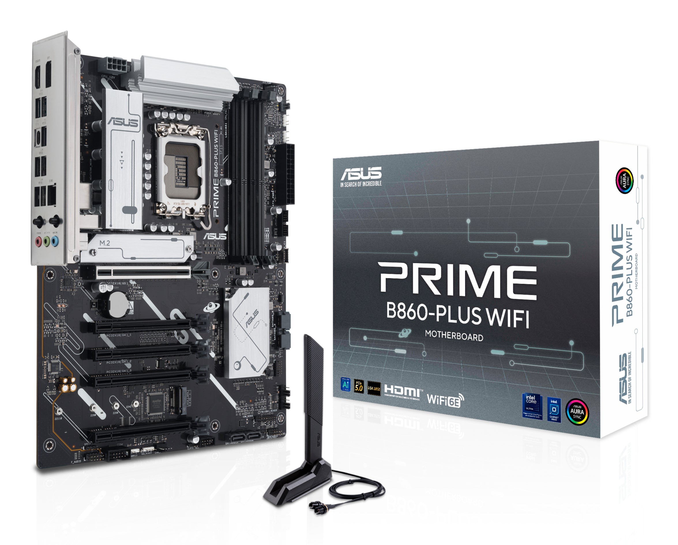 ASUS PRIME B860-PLUS WIFI ATX LGA1851 sokkel Intel B860