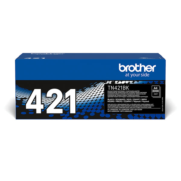 Brother TN 421BK Sort 3000 sider Toner