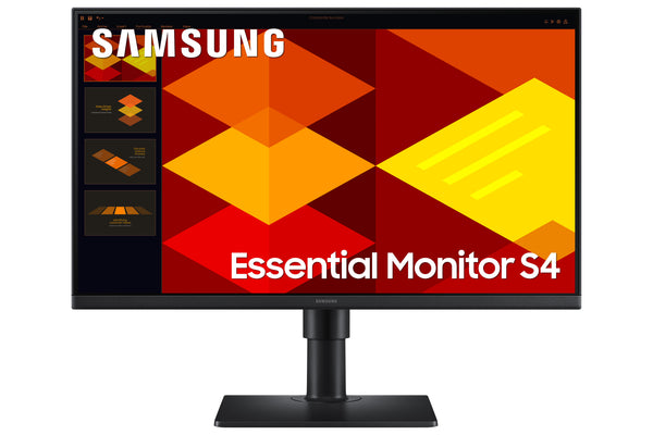 Samsung Essential S4 S24D402GAU 24 1920 x 1080 (Full HD) HDMI DisplayPort 100Hz Pivot Skærm