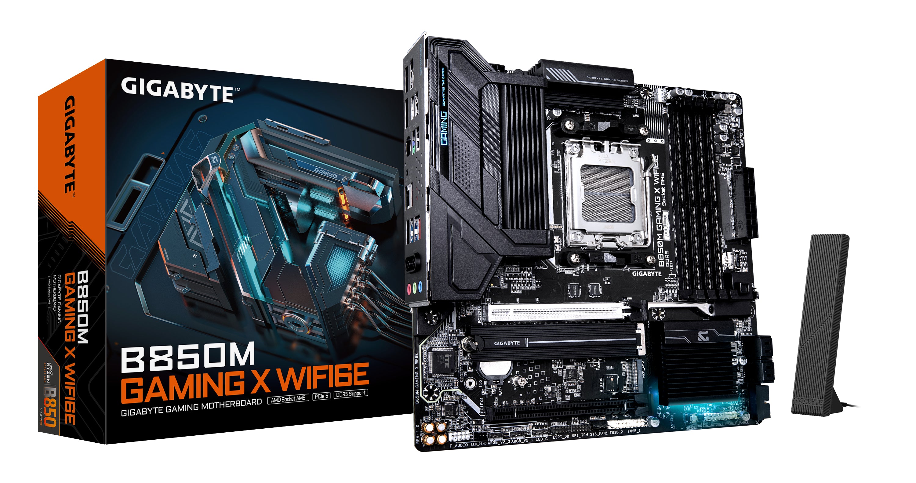 Gigabyte B850M GAMING X WIFI6E Micro ATX Socket AM5 AMD B850