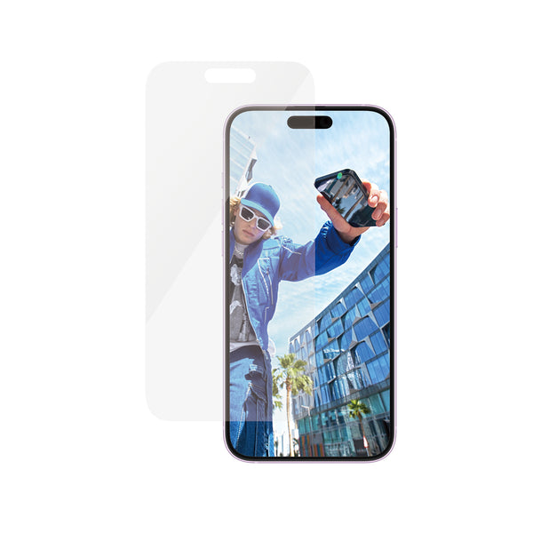 PanzerGlass Screen Protector Apple iPhone 16 Plus, 15 Plus | Classic Fit