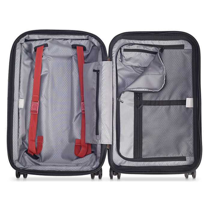 Kabinekuffert 55 cm med SECURITECH lynlås, TSA-lås, USB - Delsey