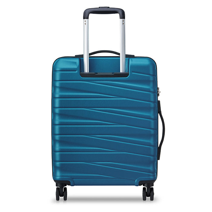 Trolleysæt 3 stk hårdt skal sæt TSA-lås 4 hjul steelblue - Delsey Paris