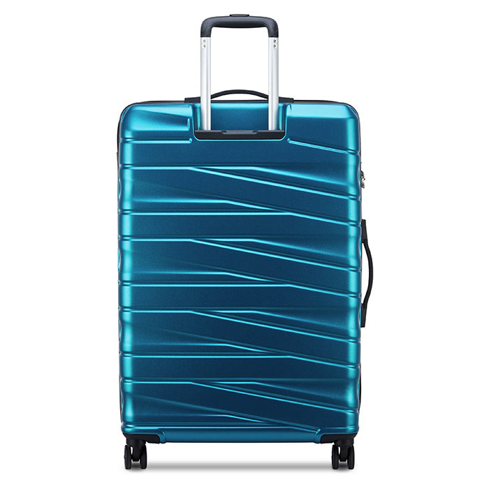 Trolleysæt 3 stk hårdt skal sæt TSA-lås 4 hjul steelblue - Delsey Paris