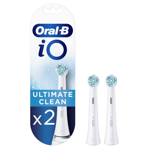 Oral-B iO Series Ultimate Clean Ekstra tandbørstehoved 2 Hvid