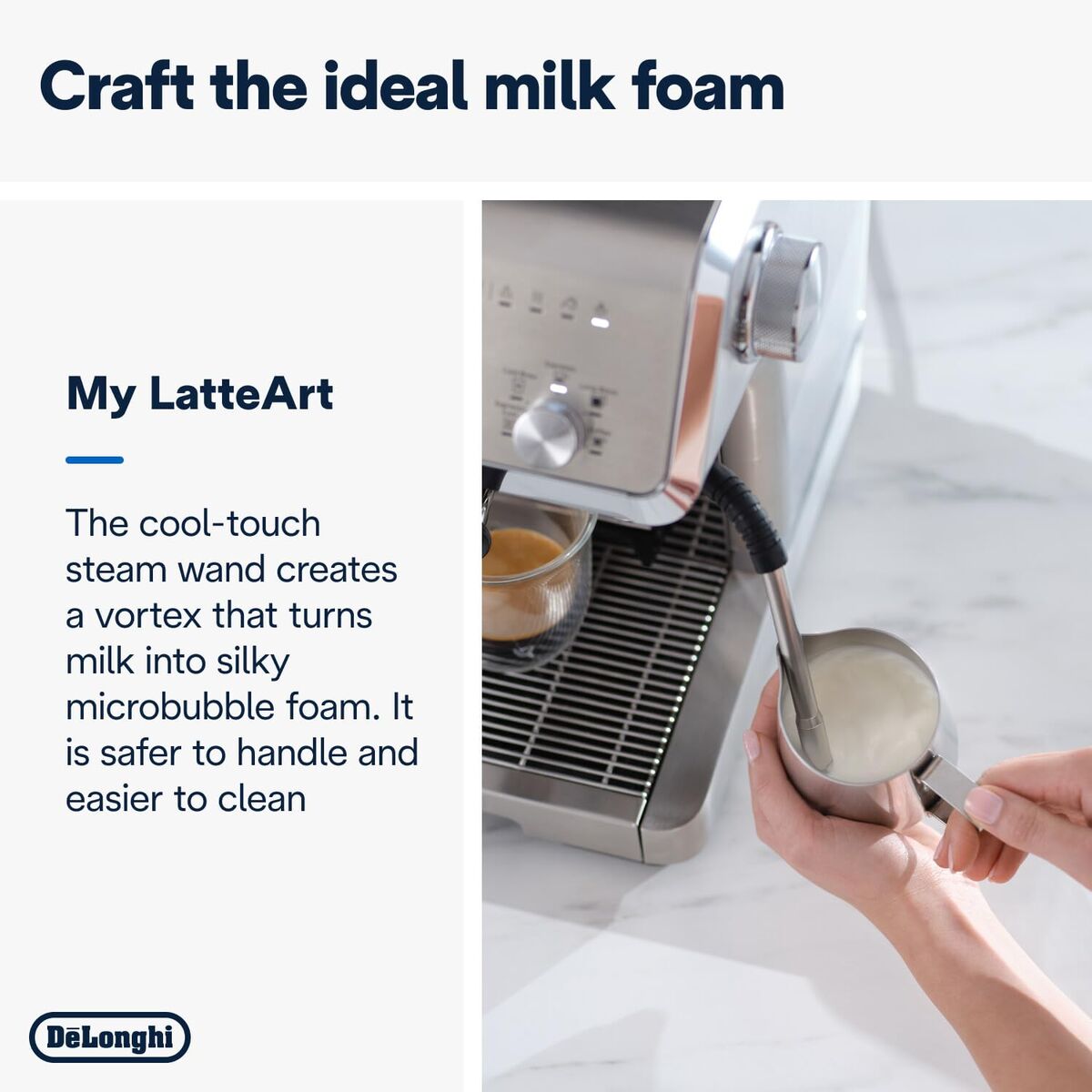 Elektrisk kaffemaskine DeLonghi LASPECIALISTAOPERAEC9555.M