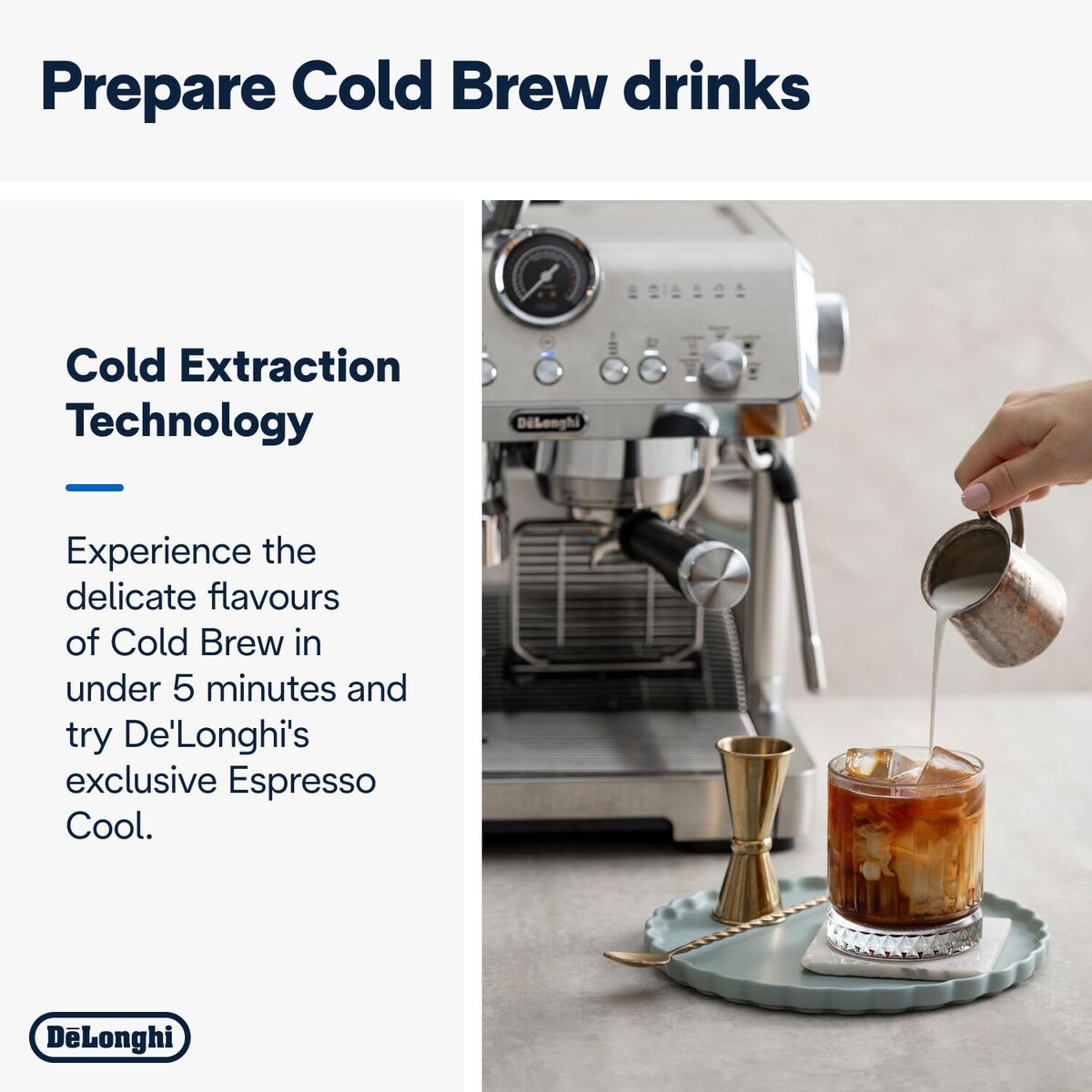 Elektrisk kaffemaskine DeLonghi LASPECIALISTAOPERAEC9555.M