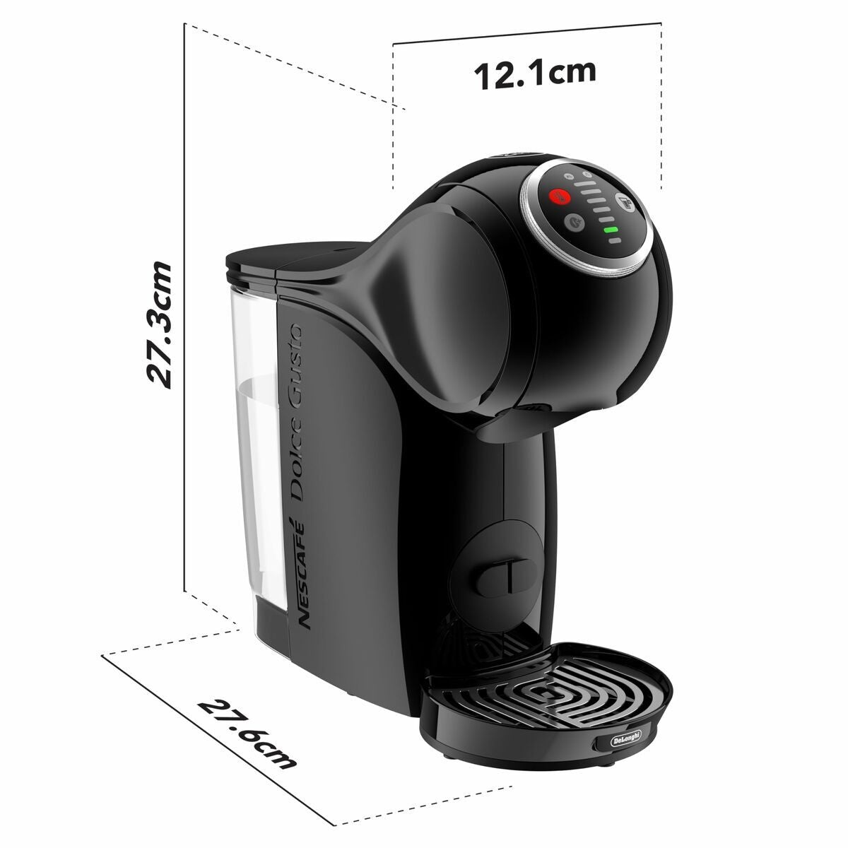 Kapselkaffemaskine DeLonghi Genio S Plus Sort