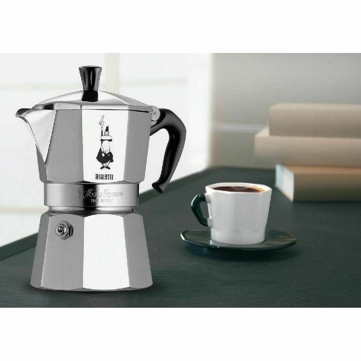 Italiensk Kaffekande Bialetti 0001166/MR Sølvfarvet Aluminium 12 Skodelice