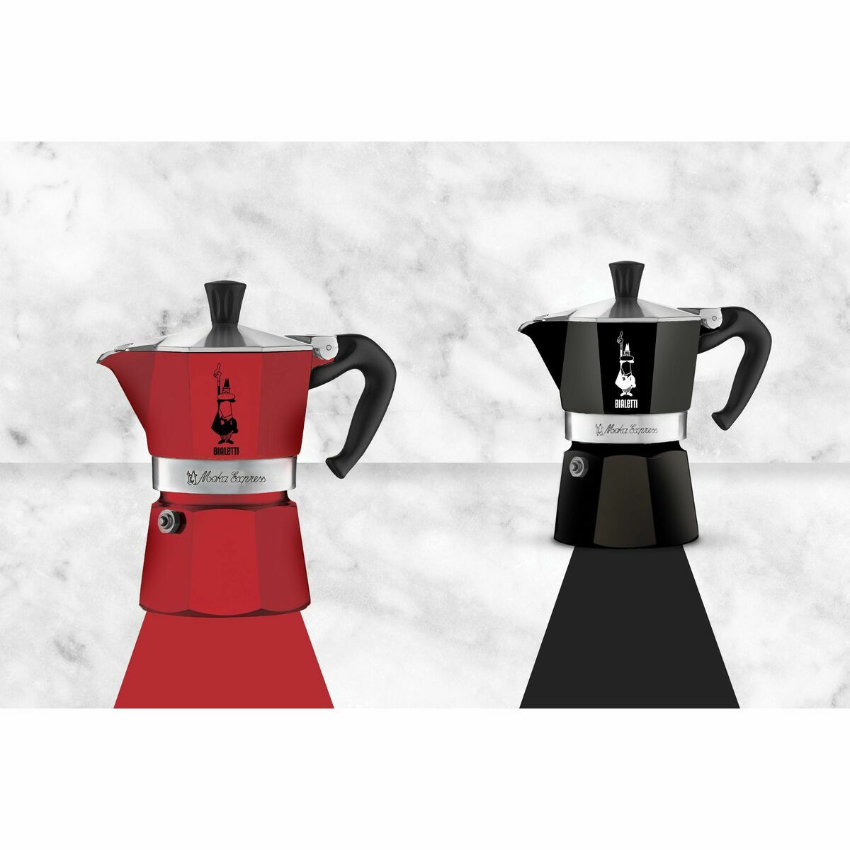 Italiensk Kaffekande Bialetti MOKA EXPRESS Sort Aluminium 200 ml