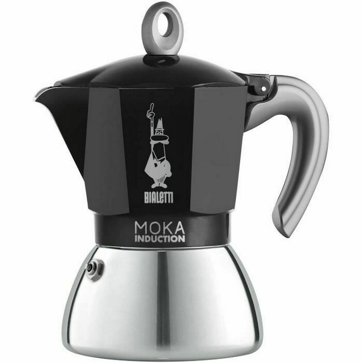 Italiensk Kaffekande Bialetti 0006936/NP Sort Grå Metal Aluminium