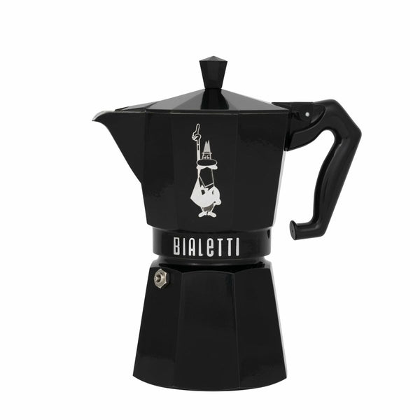 Italiensk Kaffekande Bialetti MOKA EXCLUSIVE Sort Aluminium 6 Kopper