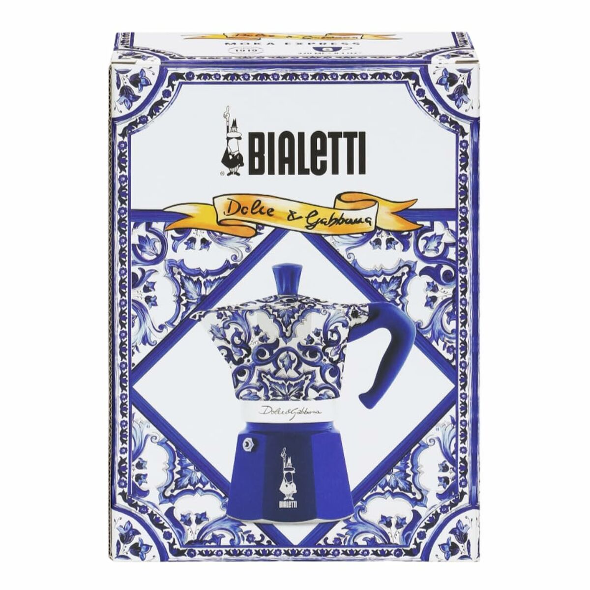 Italiensk Kaffekande Bialetti MOKA D&G Blå Aluminium 6 Kopper