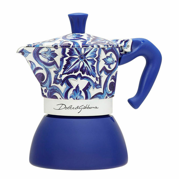 Italiensk Kaffekande Bialetti D&G BLU MEDI 4T Blå Rustfrit stål 4 Skodelice