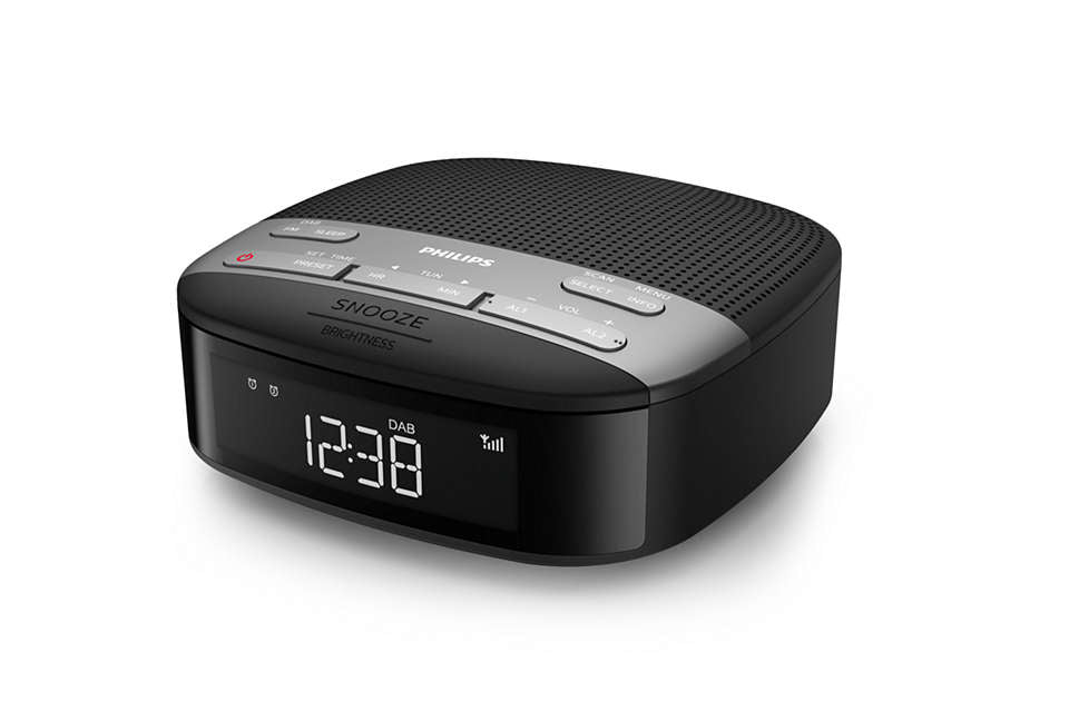 Philips TAR3505 Clock-radio Sort