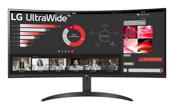 LG 34WR50QK-B 34 VA 3440 x 1440 (UltraWide) HDMI DisplayPort 100Hz