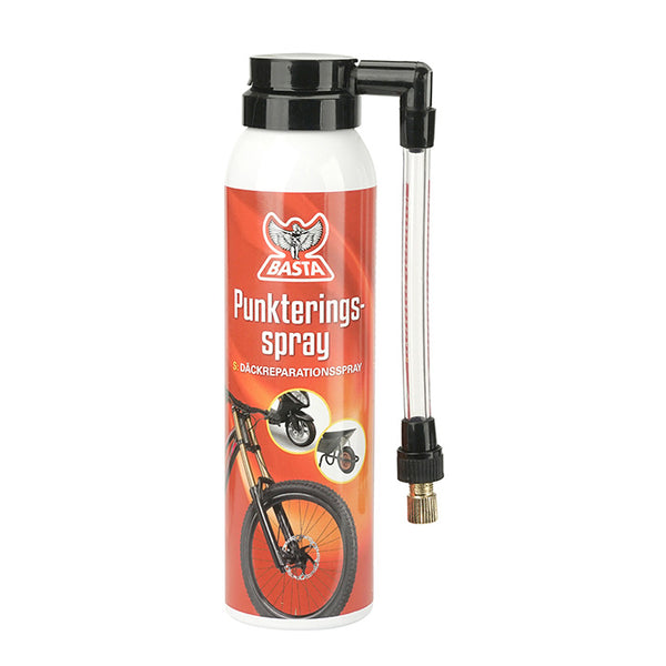 Punkteringsspray 150 ml til cykel og små hjul - Basta