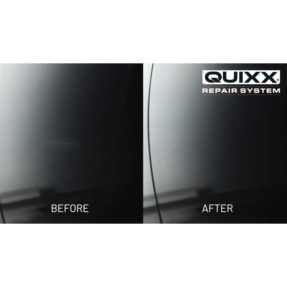 Ridsefjerner 2-trin til billak og paint scratches - QUIXX