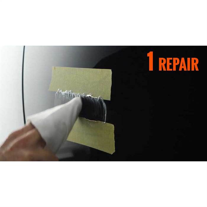 Ridsefjerner 2-trin til billak og paint scratches - QUIXX