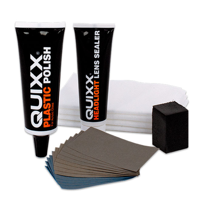Lygtepoleringssæt til forlygter - QUIXX