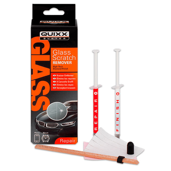 Glasridsefjerner til bilruder, skærme og glasoverflader - QUIXX