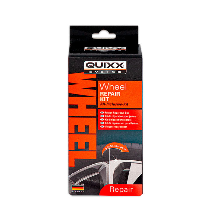 Fælgreparationssæt sølv - fjern ridser på alu-fælge, Quixx