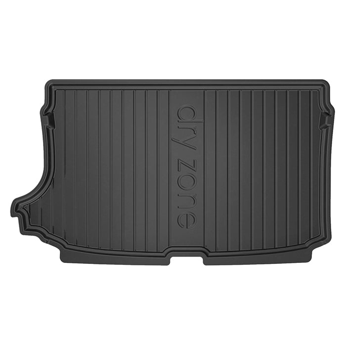 Bagagerumsbakke VW T‑Cross 2018‑ - 3,5 cm kant, TPE skræddersyet pasform, Dryzone Frogum