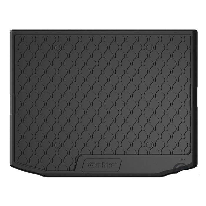 Bagagerumsbakke Mitsubishi ASX (05/2010-) i gummi, præcis pasform og høje kanter - Gledring