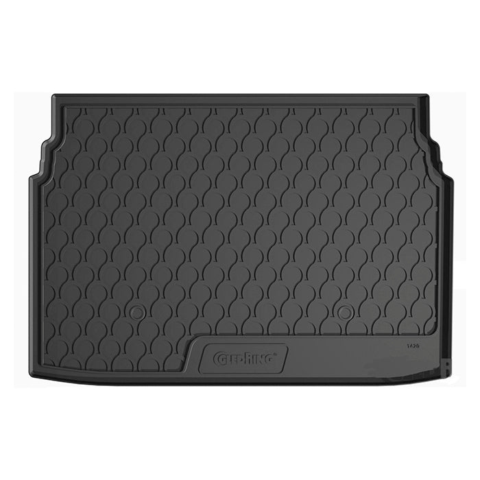 Bagagerumsbakke Opel Crossland X 2017 Lower i gummi - præcis pasform, høj kant, let at rengøre - Gledring