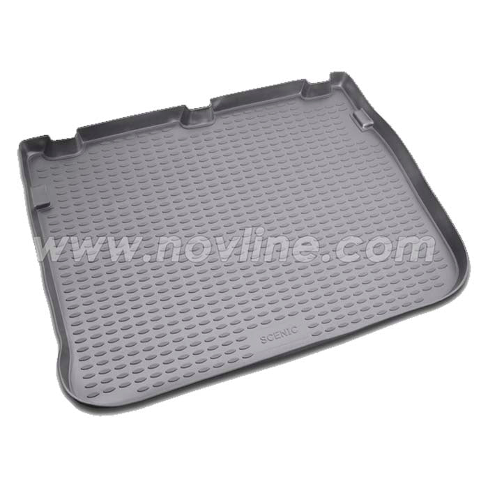 Bagagerumsbakke til Renault Scenic (2003-) - modeltilpasset, antiskrid, polypropylen, TrunkLine