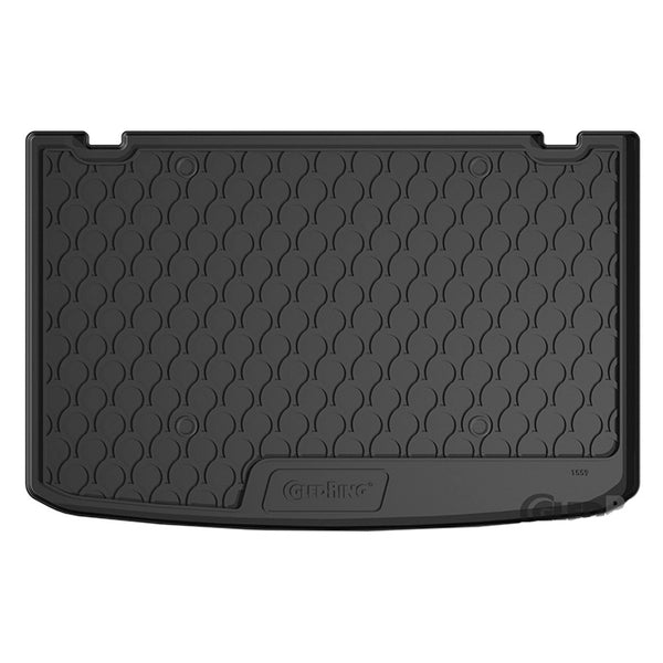 Bagagerumsbakke til Renault Clio IV 5D (2012-) i gummi, høj kant, præcis pasform - Gledring