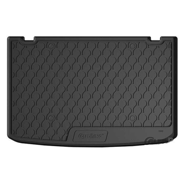 Bagagerumsbakke til Renault Clio IV 5D (2012-) i gummi, høj kant, præcis pasform - Gledring