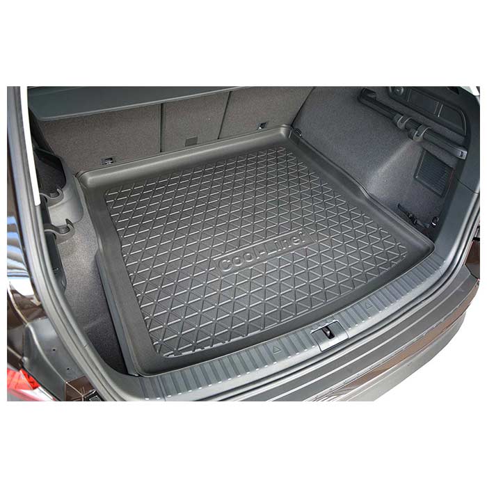 Bagagerumsbakke gummi til Skoda Kodiaq 5D (03/2017-) skræddersyet pasform - Gledring