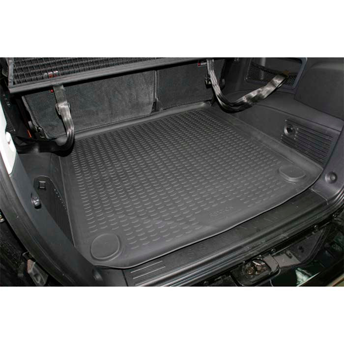 Bagagerumsbakke til Ssangyong Rexton (2005-) - skræddersyet, vandafvisende, trunkline