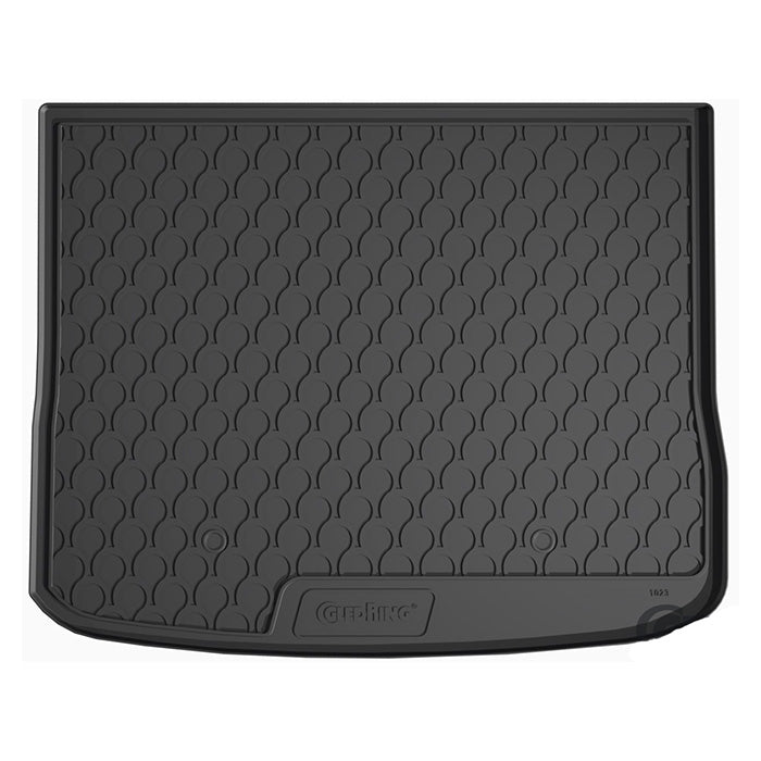 Bagagerumsbakke VW Tiguan 2007-2016 skræddersyet gummi Rubbasol 90° kant - Gledring