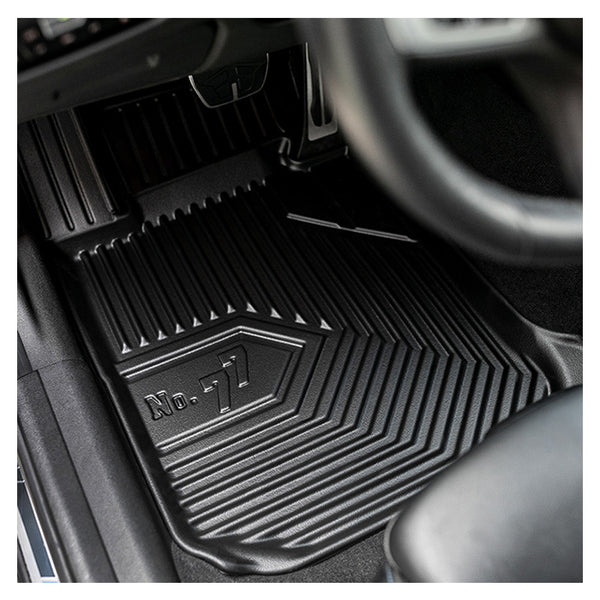 Gummimåtter BMW iX I20 SUV 2021- skræddersyet pasform, TPE, 4 cm kant - Frogum