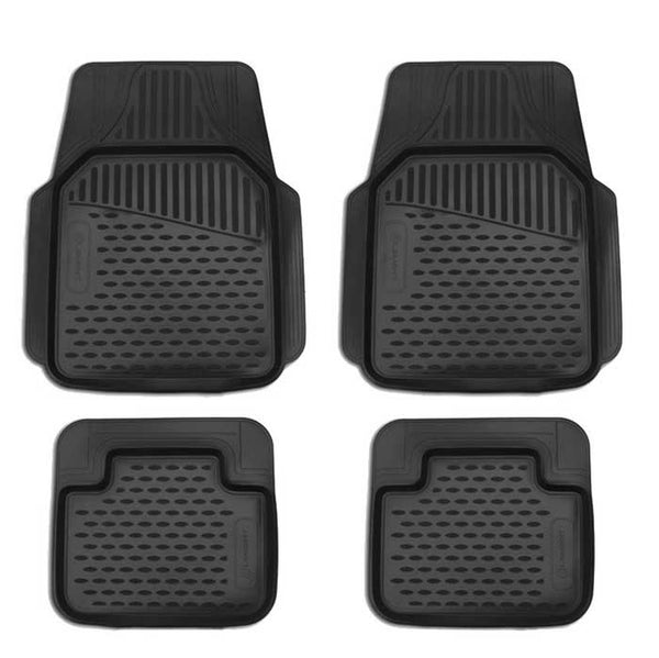 Gummimåtter til BMW i3 2014 5-dørs, modeltilpassede gummimåtter - RubberLine