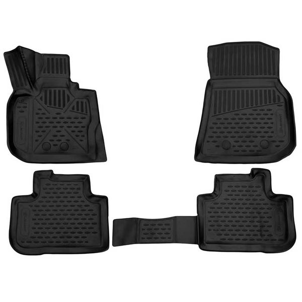 Gummimåtter til BMW X4 (G02) 2018- - Modeltilpassede, antiskrid - RubberLine