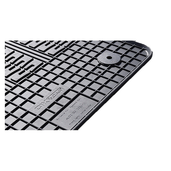 Gummimåtter til Audi Q3 (8U) 2011- - skræddersyet pasform, høj kant, SBR 5 mm - cikcar