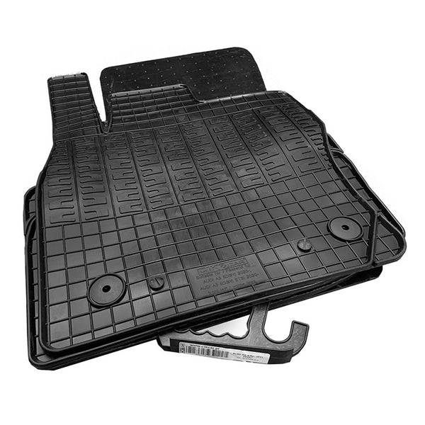 Gummimåtter til Audi A3 (8Y) 2020 - ETSi 4/5 pers. skræddersyede, hævet kant - cikcar