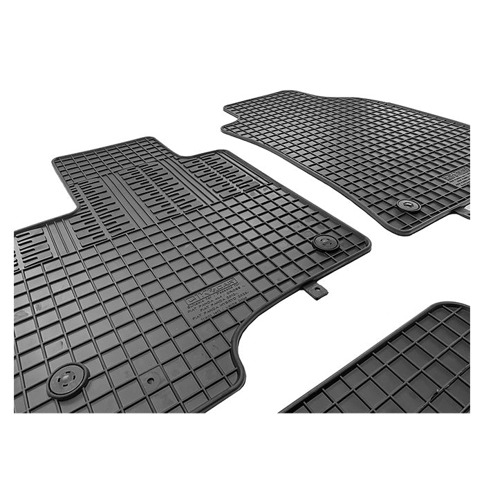 Gummimåtter Fiat Panda 2012+ & Panda 4x4 2012+ skræddersyet 5mm med låse - cikcar