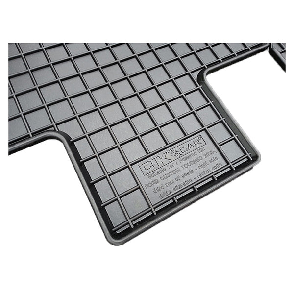 Gummimåtter 3. række Ford Custom Tourneo III 2012- - cikcar