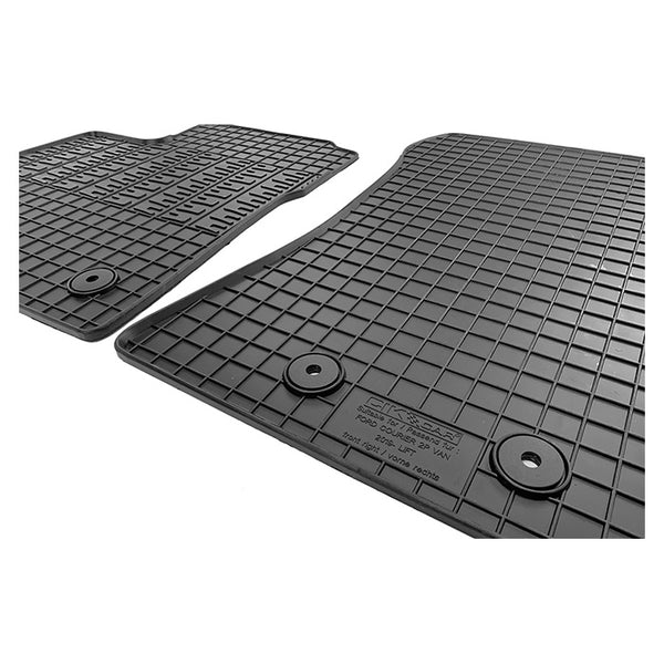 Gummimåtter Ford Courier Van 2019 2-pers skræddersyet pasform - cikcar