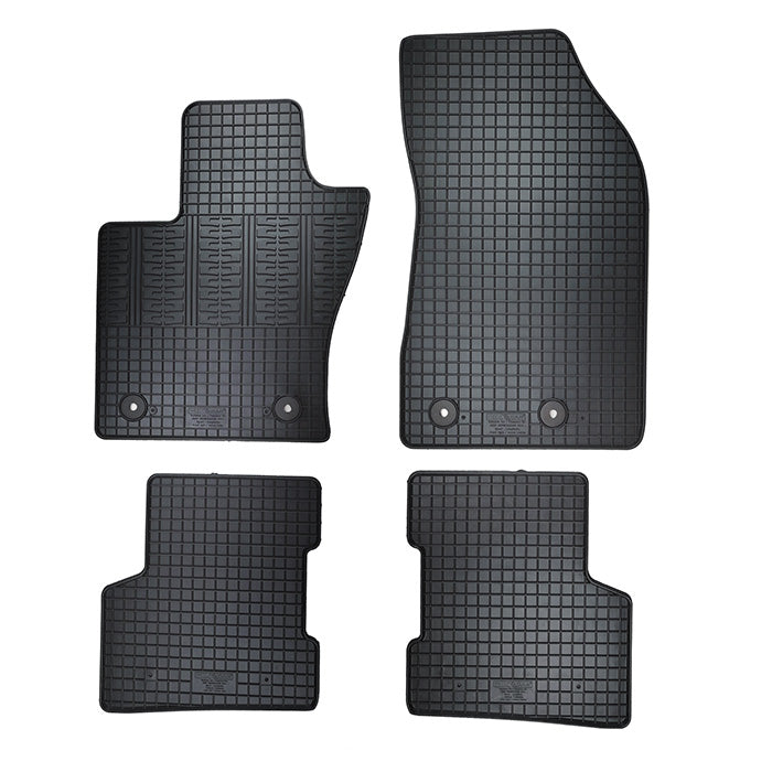 Gummimåtter til Jeep Renegade (2014-) skræddersyet 5 mm med kant - cikcar