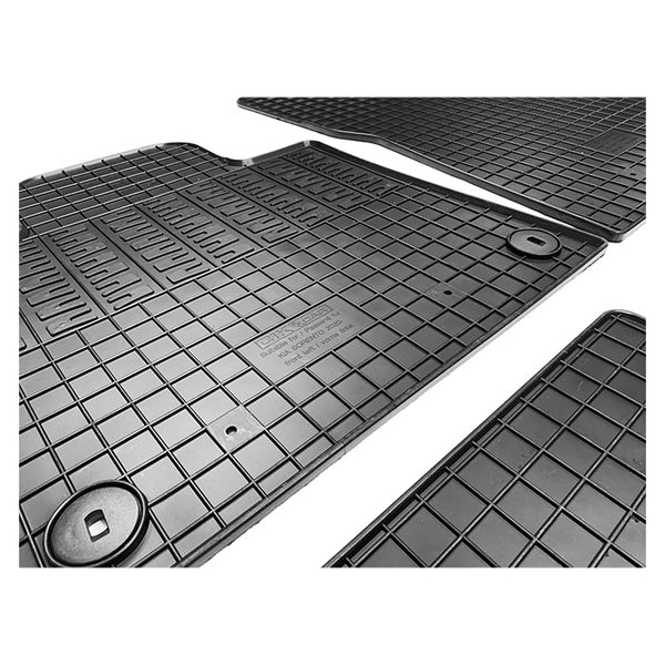 Gummimåtter Kia Sorento 2020- - skræddersyet pasform, forhøjet kant, SBR 5 mm - cikcar