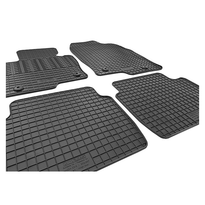 Gummimåtter til Mazda CX-5 (2012-) - skræddersyet pasform, skridsikre kanter, cikcar