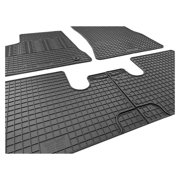 Gummimåtter til Peugeot 3008 (2009-) & 5008 (2010-) - skræddersyet, 5 mm SBR - cikcar