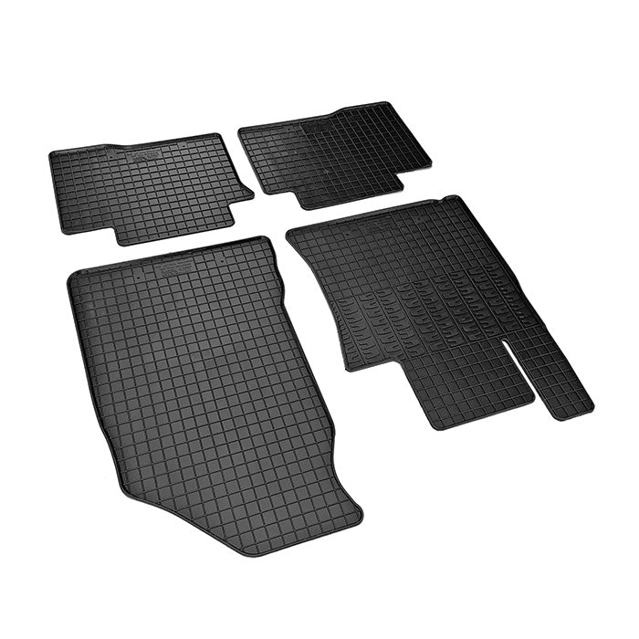 Gummimåtter til SsangYong Tivoli 2015- & 2019- skræddersyede, 5 mm SBR med kant og låse - cikcar